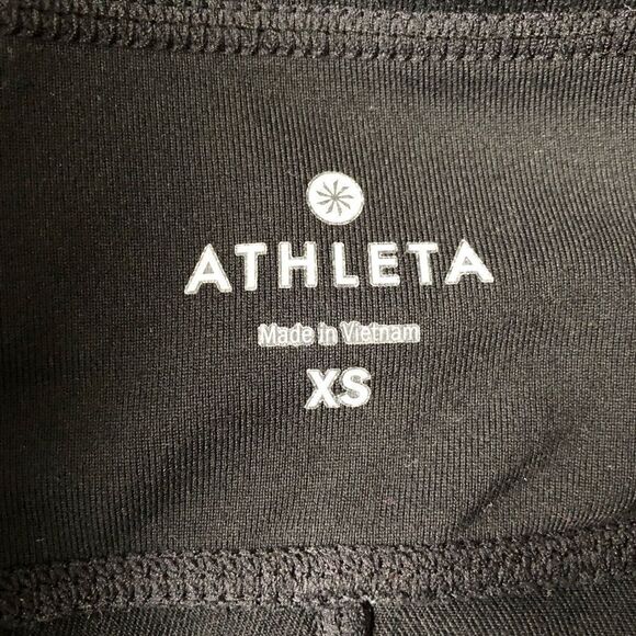 ATHLETA Excursion Black Ribbed Hybrid Joggers Leggings Size XS - Picture 8 of 9